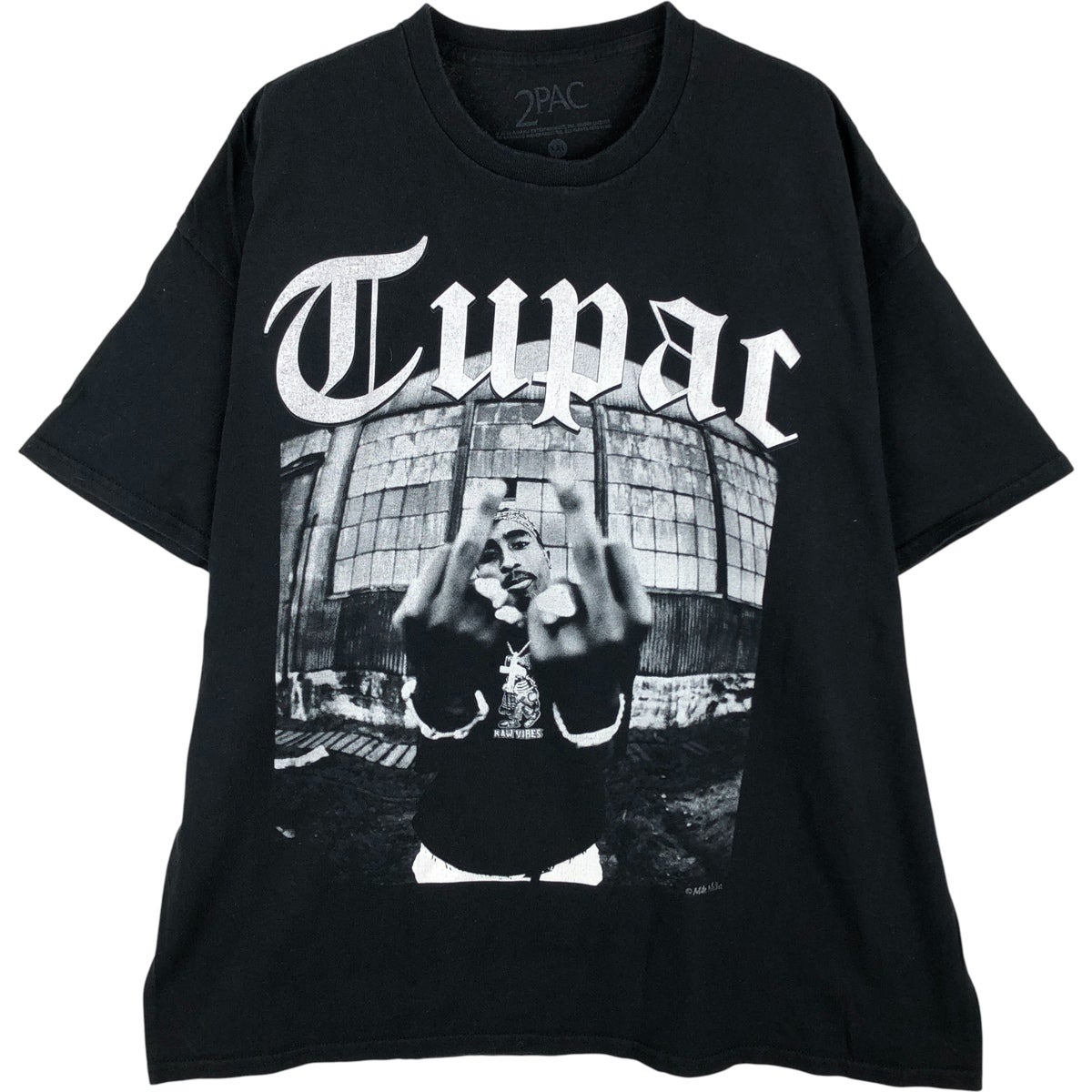 古着 2PAC ツーパック ラップTシャツ ラップT メンズXXL相当