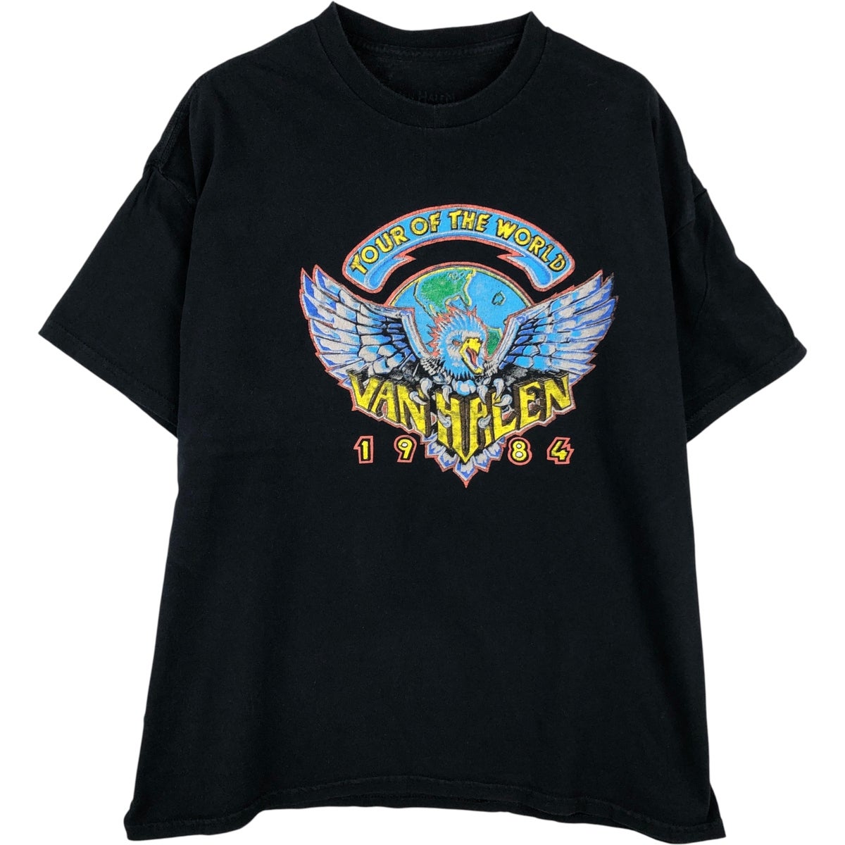 古着 RAMONES ラモーンズ 鷲柄 イーグル柄 バンドTシャツ バンT メンズ