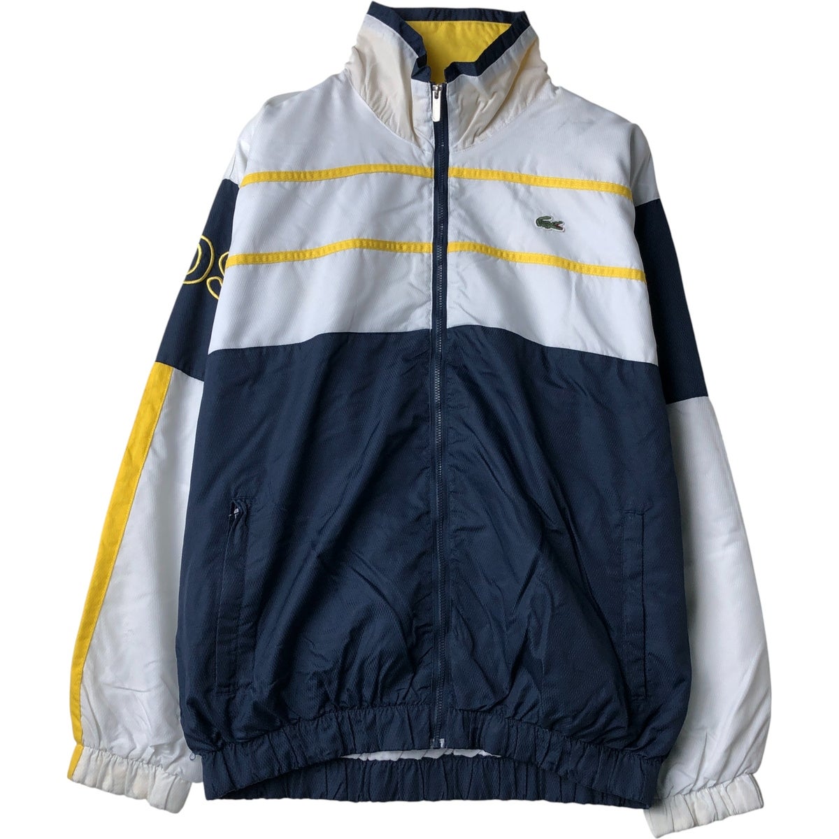 古着 ラコステ LACOSTE SPORT ウインドブレーカー メンズL相当