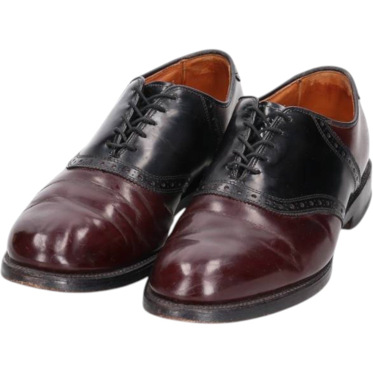 古着 アレンエドモンズ ALLEN EDMONDS Shelton ツートン サドル
