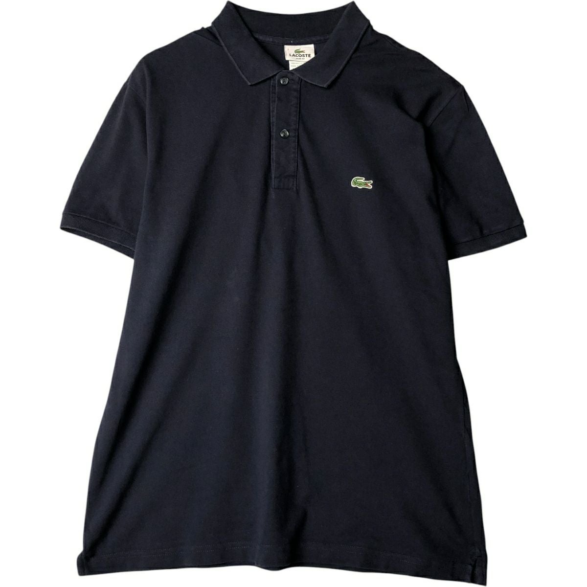 古着 ラコステ LACOSTE フランス企画 半袖 ポロシャツ メンズXXL相当