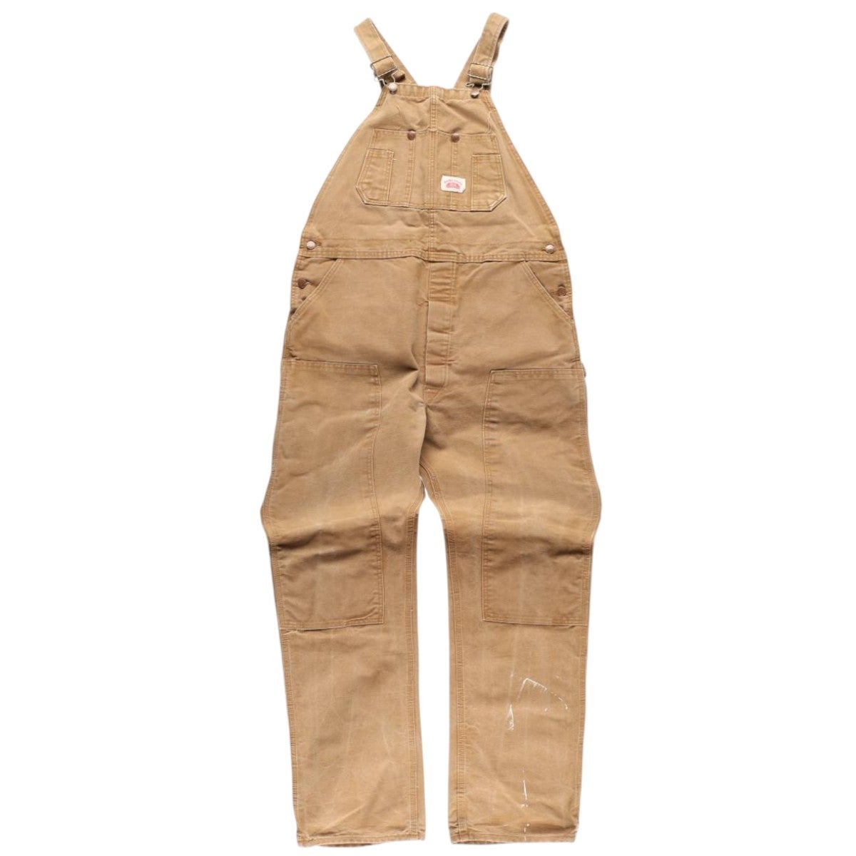 古着 ラウンドハウス Round House ダブルニー ダック オーバーオール