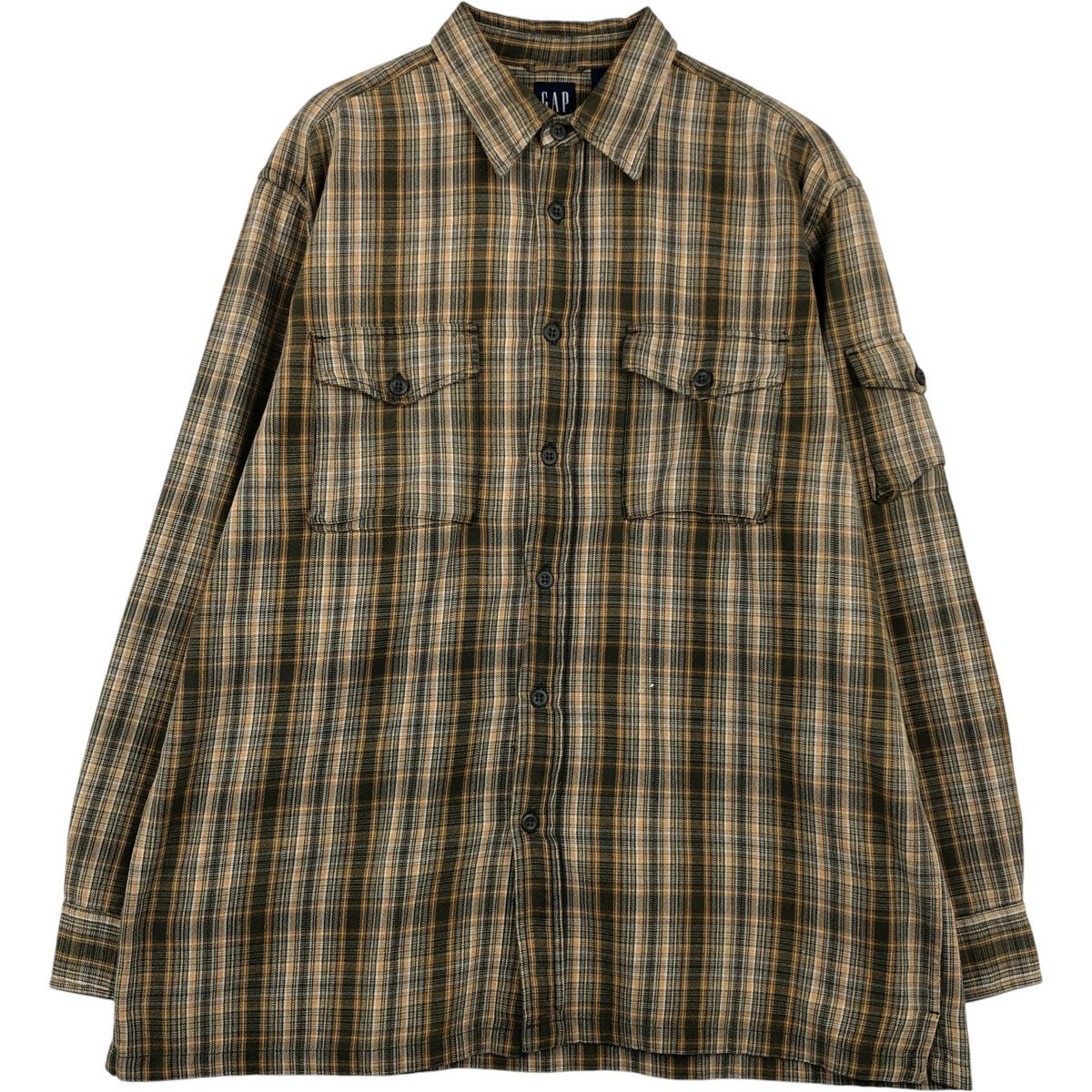 古着 90年代 ギャップ GAP オールドギャップ 長袖 ボタンダウンデニム