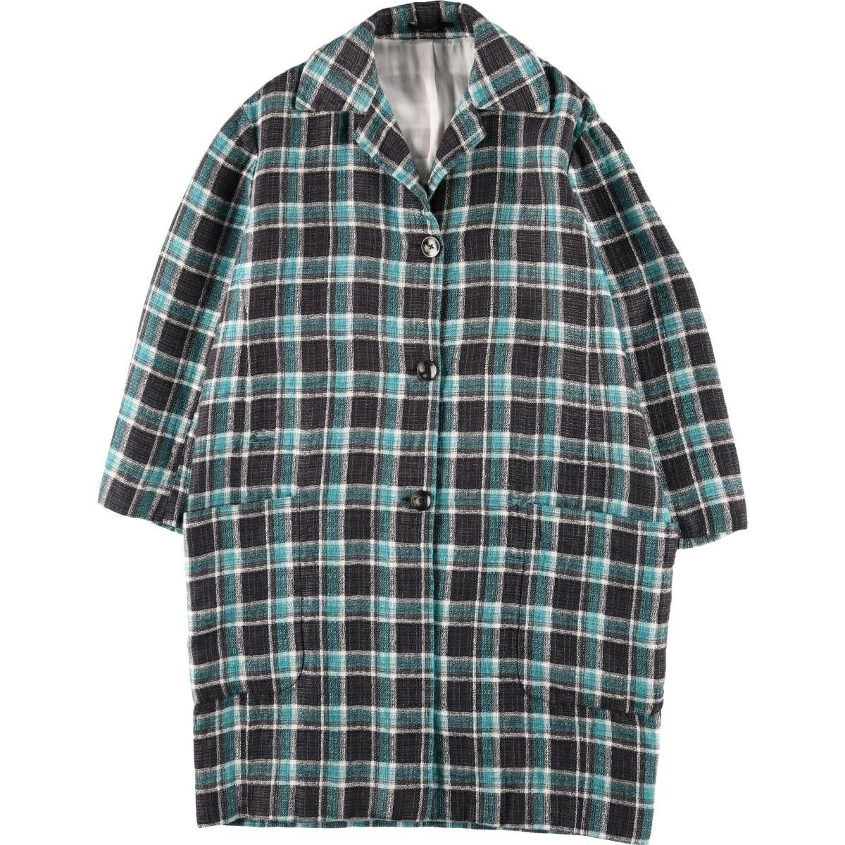 古着 ポールスミス Paul Smith チェック柄 チェスターコート