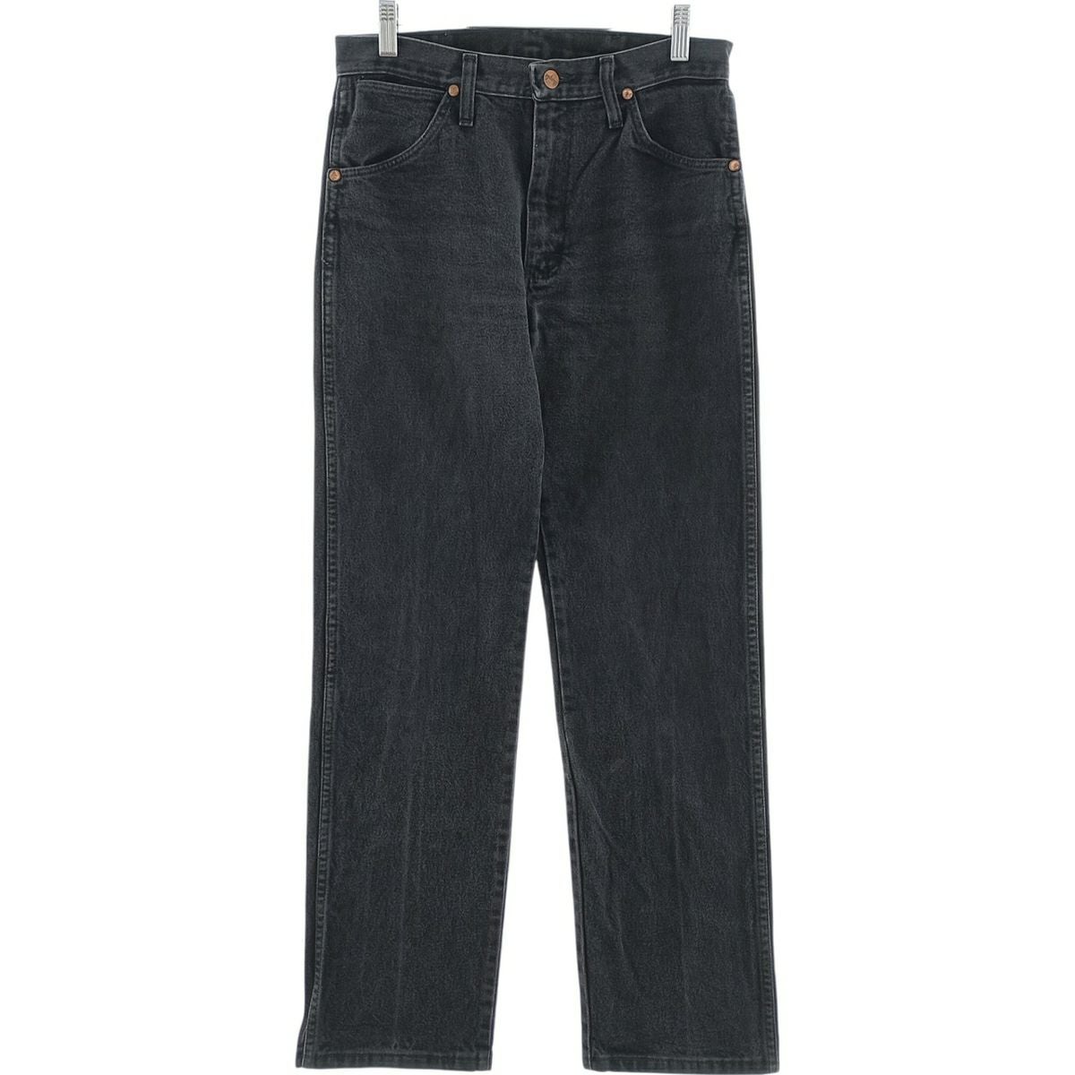 古着 00年代 ラングラー Wrangler ブラックデニム ストレートデニム