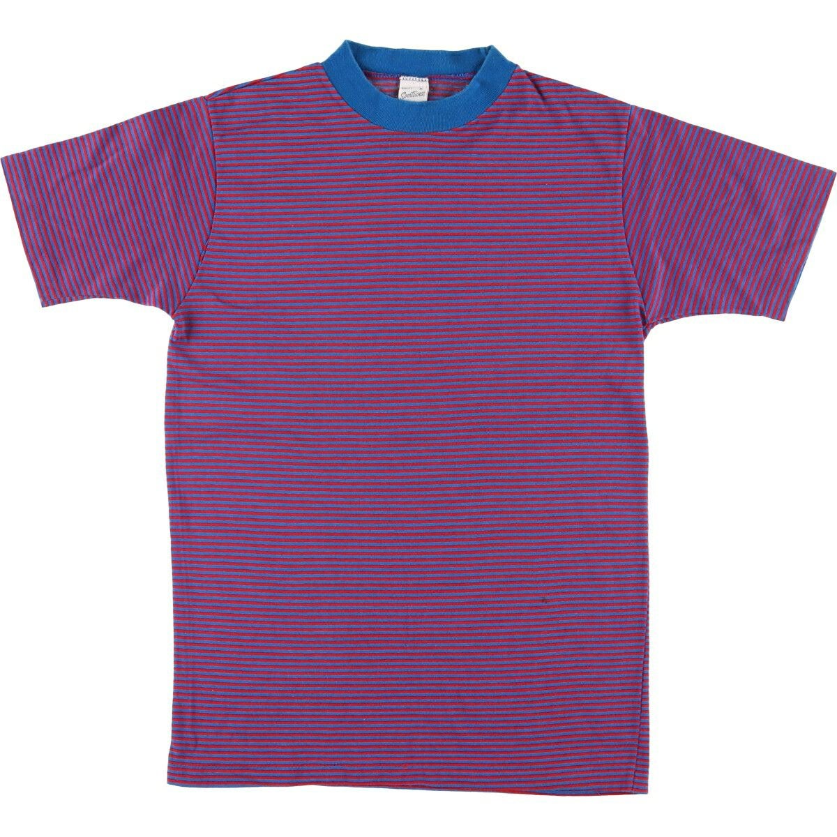 【ビンテージ】アメリカ製　ボーダー Tシャツ 古着 SPORTSWEAR ボーダーTシャツ USA製 メンズM相当 /eaa579970