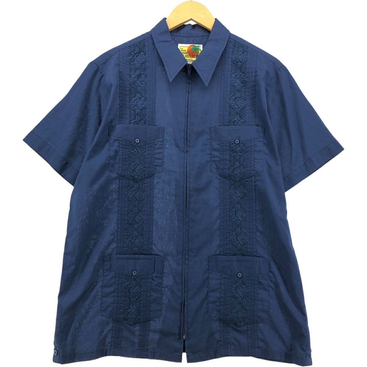 古着 90年代 グァジャベーラ GUAYABERA 半袖 メキシカンシャツ