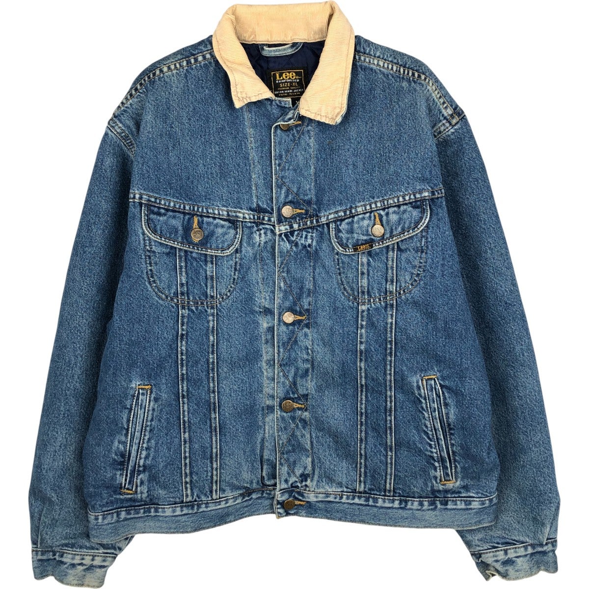 古着 80年代～ リー Lee RIDERS ライダース ケミカルウォッシュ デニム