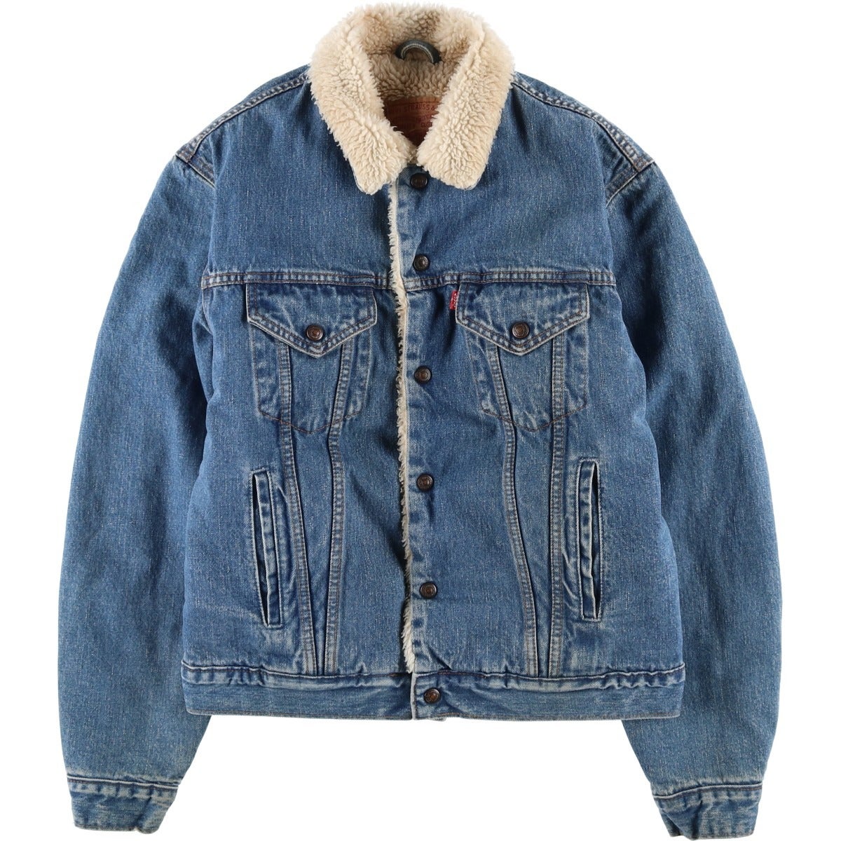 古着 90年代 リーバイス Levi's 71500-0216 デニムボアジャケット メンズL相当 ヴィンテージ/eaa459038 古着 90年代 リーバイス Levis 71500-0216 デニムボアジャケット