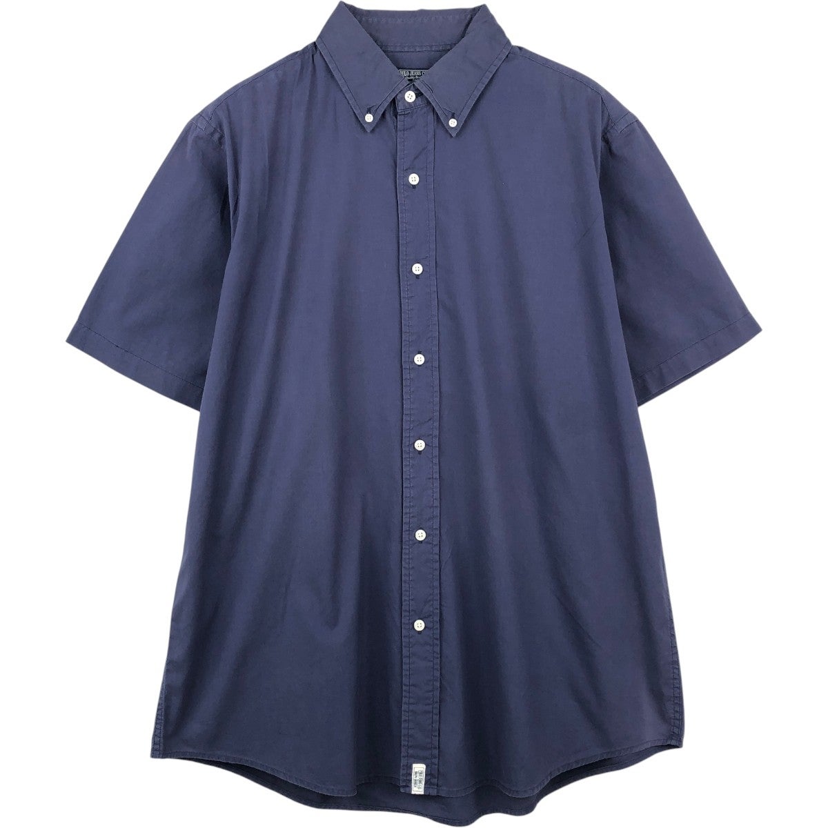 ラルフローレン RALPH LAUREN 半袖ボタンダウンシャツ プルオーバー 古着 ラルフローレン Ralph Lauren POLO JEANS COMPANY 半袖 ボタン