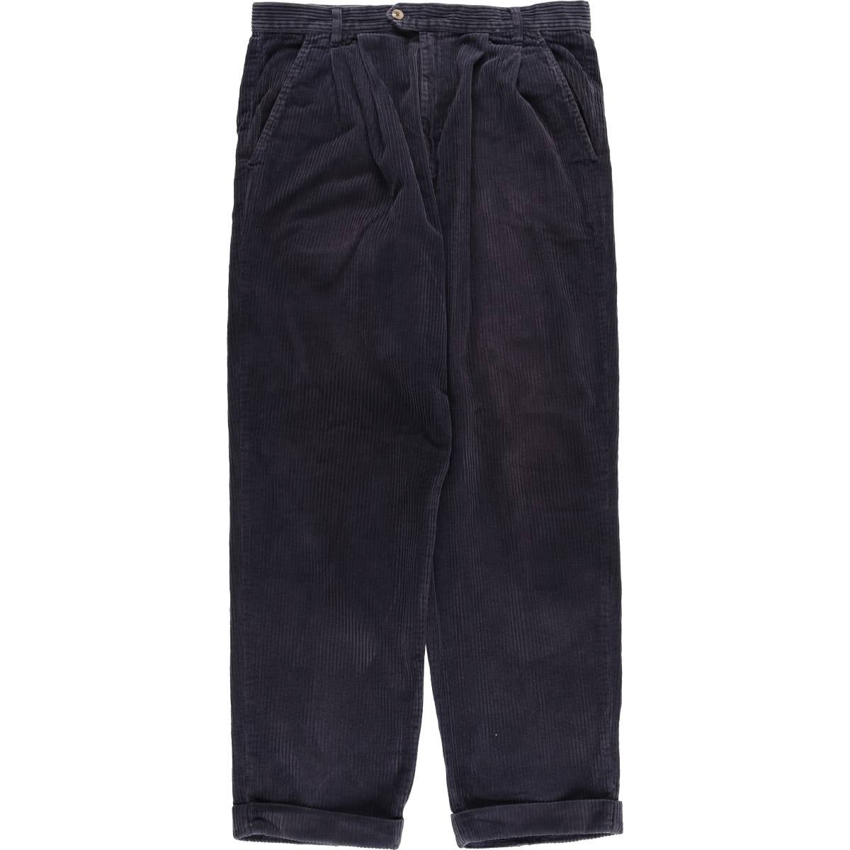 古着 エディーバウアー Eddie Bauer 太畝 ツータック コーデュロイ