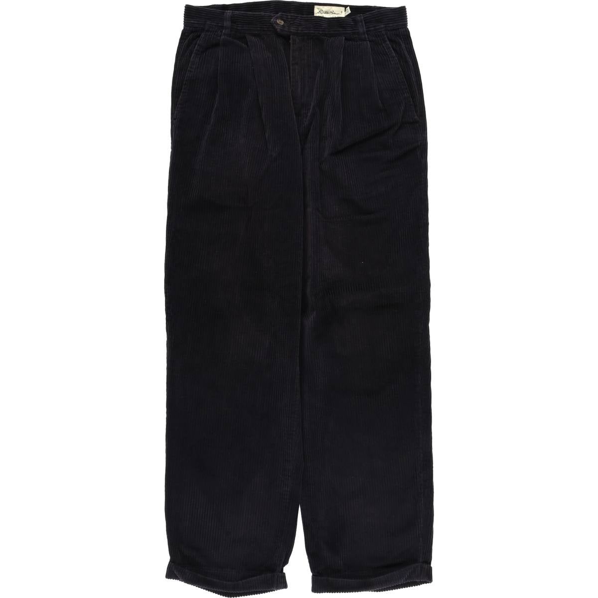 古着 エディーバウアー Eddie Bauer ツータック 太畝 コーデュロイパンツ メンズw35相当/eaa613661 古着 エディーバウアー Eddie Bauer ツータック 太畝 コーデュロイ