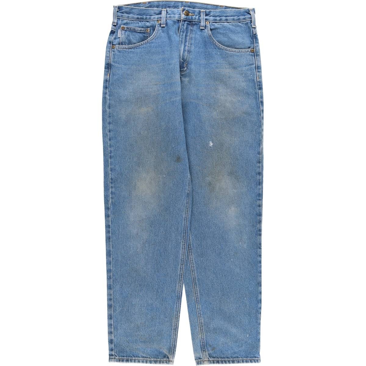 古着 カーハート Carhartt テーパードデニムパンツ メンズw37相当