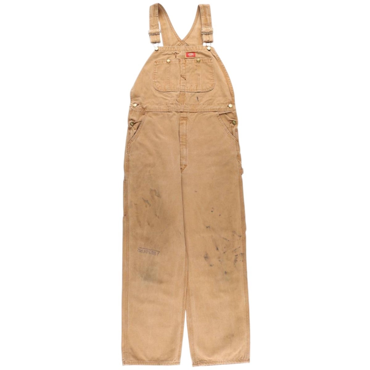 古着 ディッキーズ Dickies ダック オーバーオール メンズw37相当
