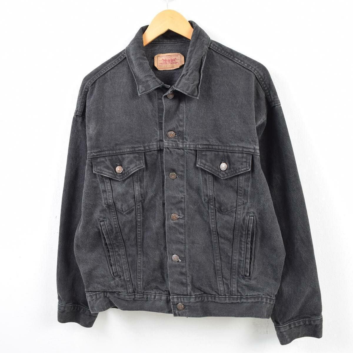 80s リーバイス　LEVI'S 70507 0270 ブラックデニムジャケット 80年代 リーバイス Levi's 70507 0270 ブラック デニムジャケット G