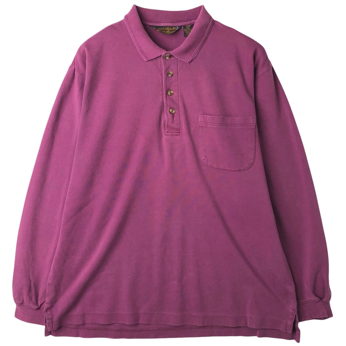 古着 80～90年代 エディーバウアー Eddie Bauer 黒タグ 長袖
