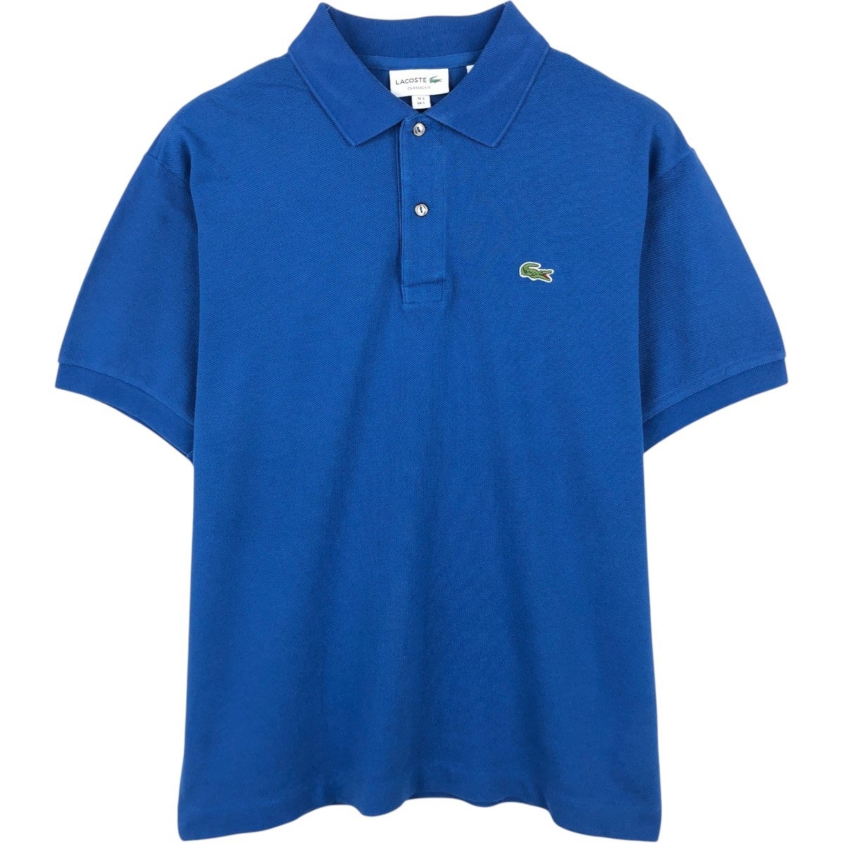 LACOSTE　ポロシャツ　ClassicFIT　5 日本製 古着 ラコステ LACOSTE CLASSIC FIT 半袖 ポロシャツ 5 メンズL相当