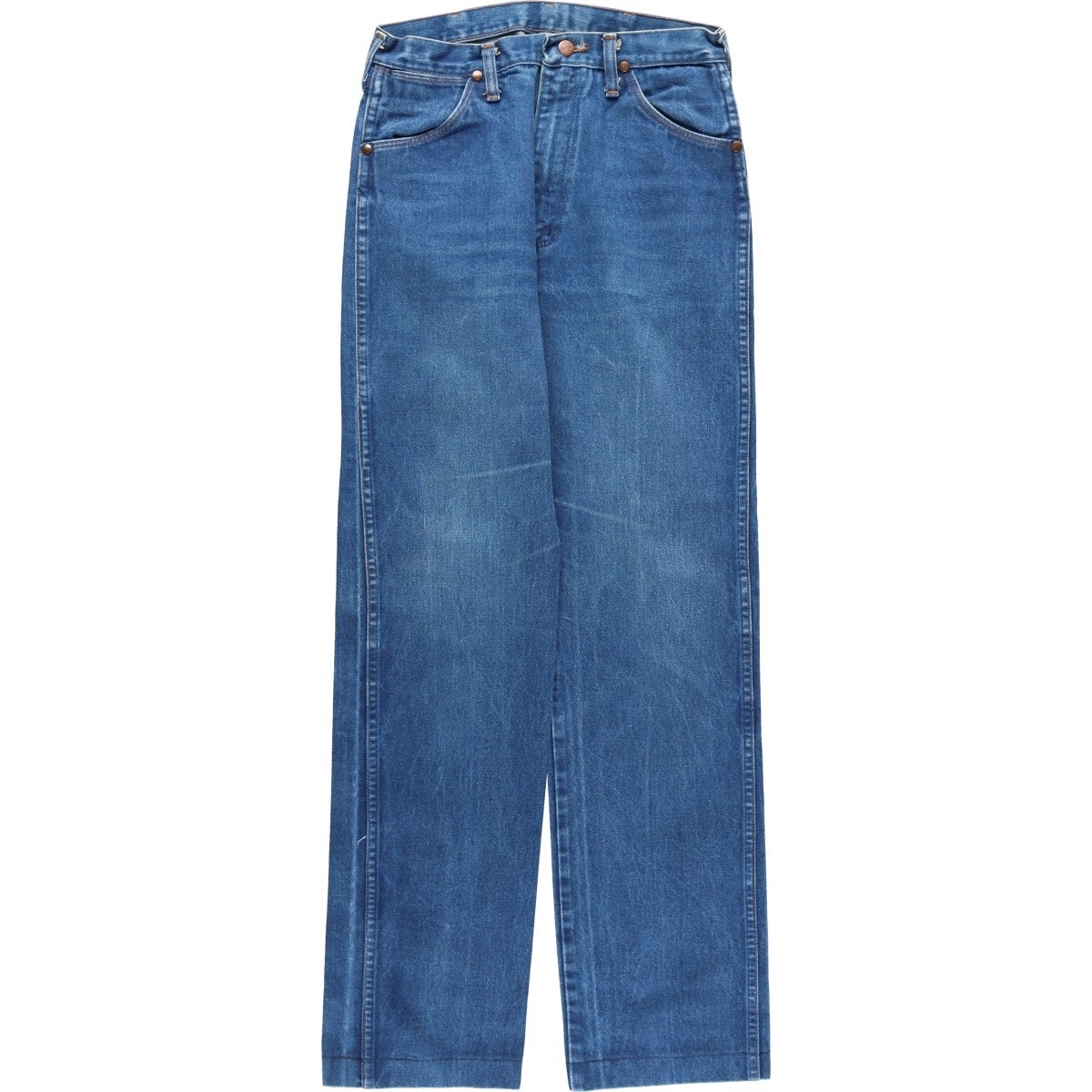 古着 ラングラー Wrangler ブラックデニム ストレートデニムパンツ