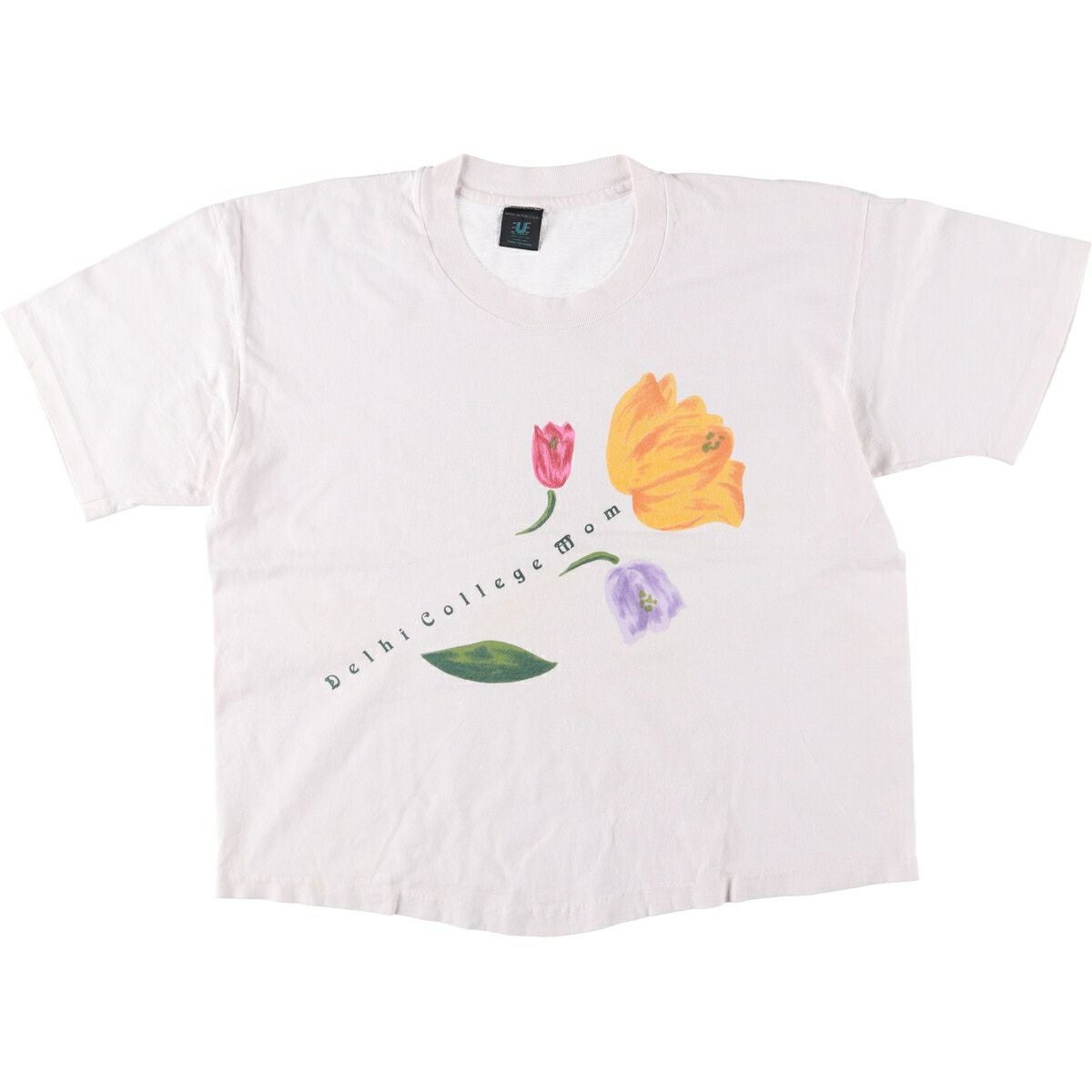 古着 90年代 MAZE 花柄 ひまわり柄 プリントTシャツ USA製 メンズXL