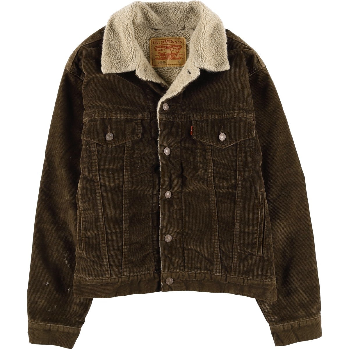 古着 00年代 リーバイス Levis トラッカージャケット コーデュロイボア