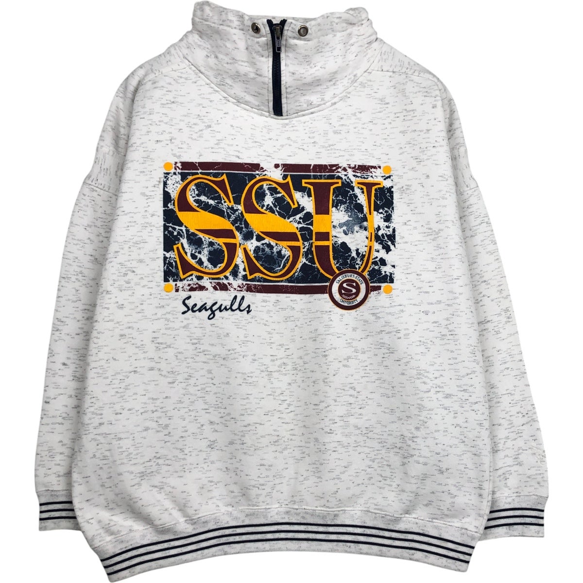 古着 Cotton Exchange カレッジ スウェットプルオーバーパーカー USA製