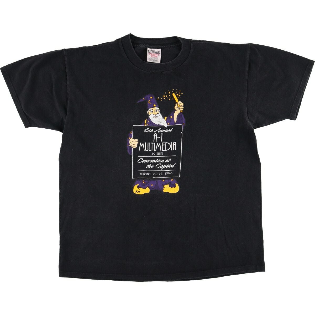 古着 90年代 オニータ ONEITA POWER T プリントTシャツ メンズL相当