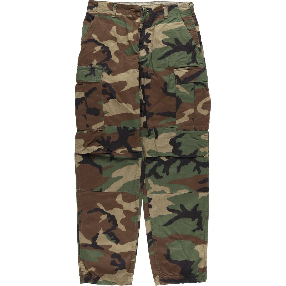 古着 90年代 米軍実品 迷彩柄 ウッドランドカモ ミリタリー カーゴ