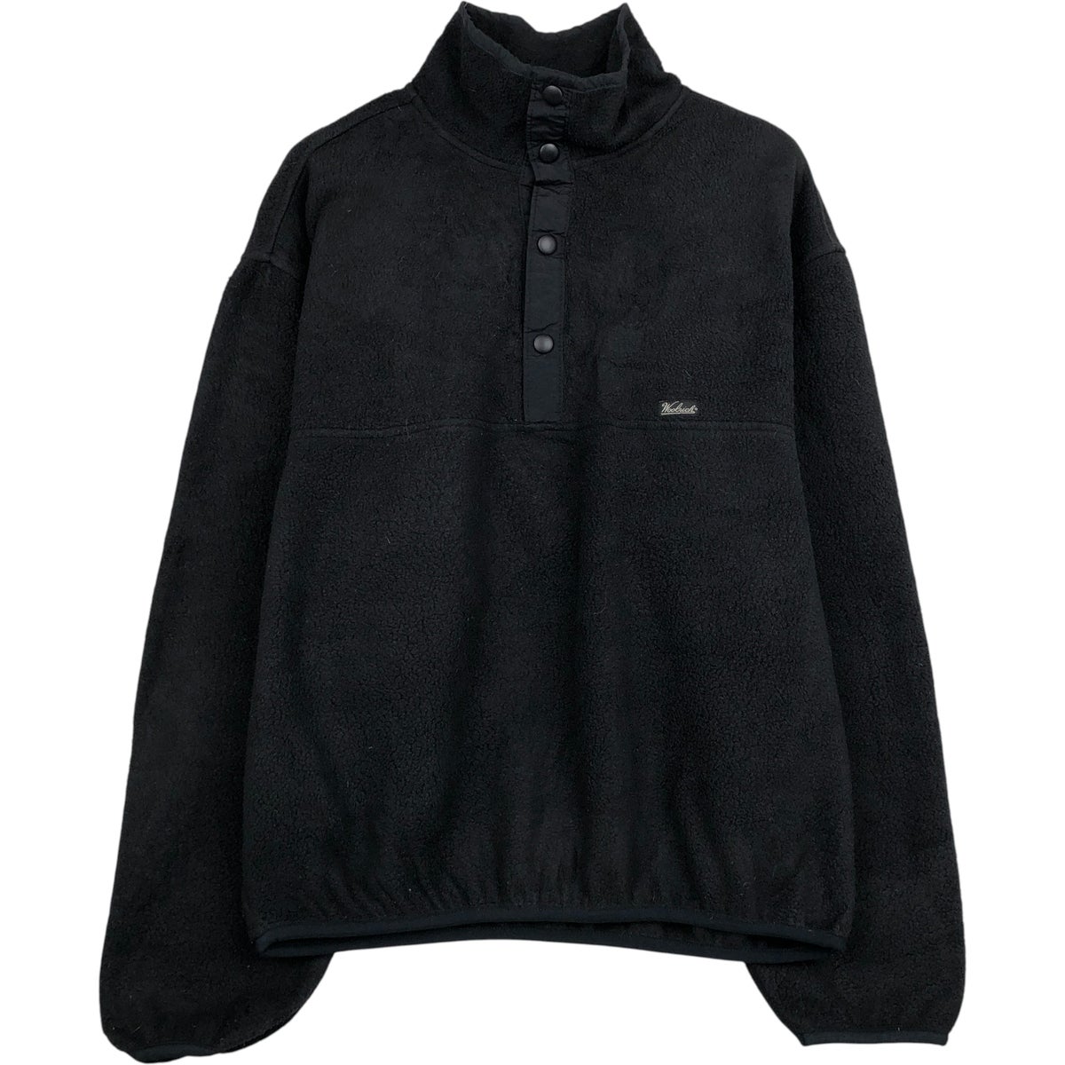 古着 00年代 ウールリッチ WOOLRICH ハーフスナップ フリースプル