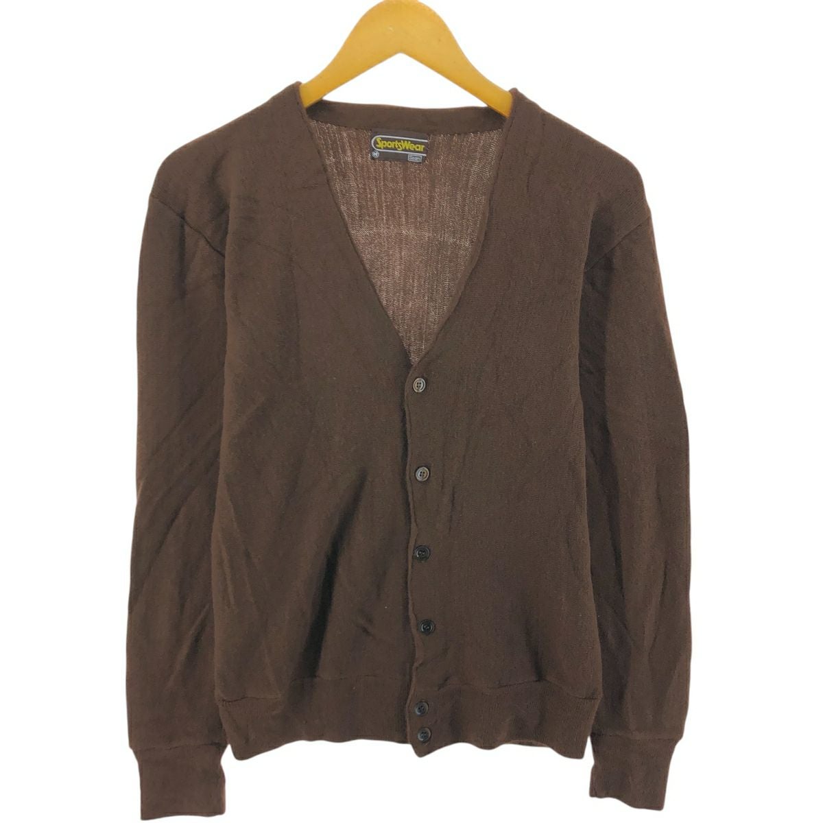 古着 60～70年代 シアーズ Sears SPORTSWEAR ケーブル編み アクリル