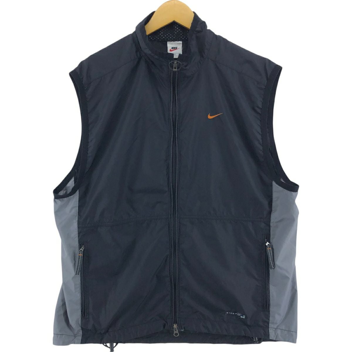 古着 00年代 ナイキ NIKE CLIMA-FIT ウォームアップベスト メンズM相当