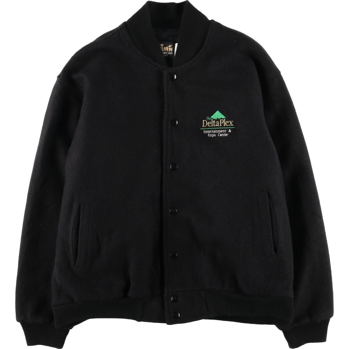 古着 80～90年代 Holloway 中綿入り ウールスタジャン アワード