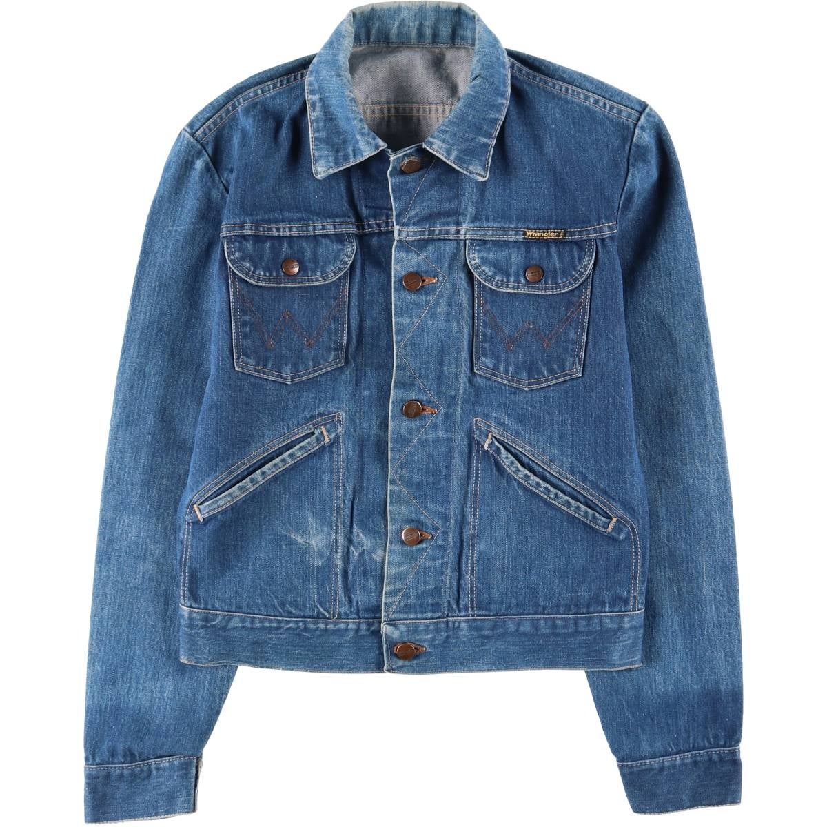 古着 70年代 ラングラー Wrangler デニムジャケット Gジャン