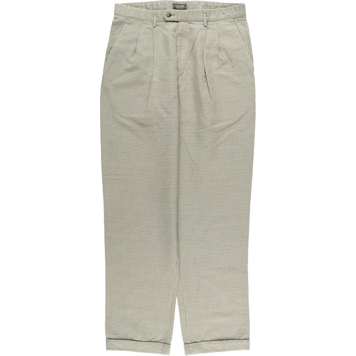 古着 ～90年代 バラクータ BARACUTA 千鳥格子柄 カラーネップ