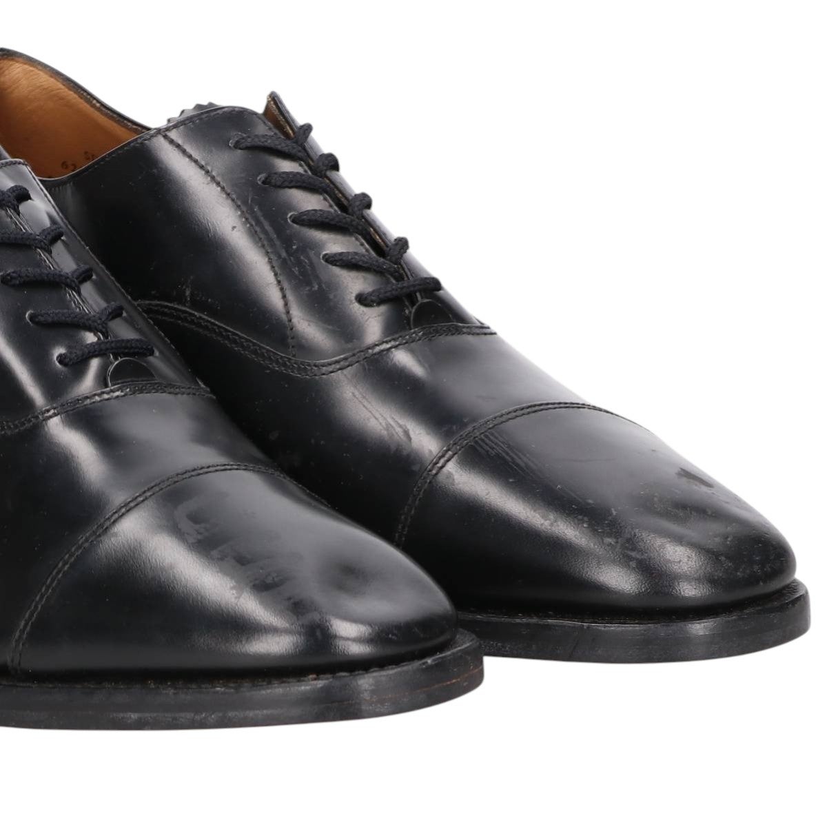 古着 ローク Loake プレーントゥシューズ 英国製 9 1/2 メンズ28.0cm