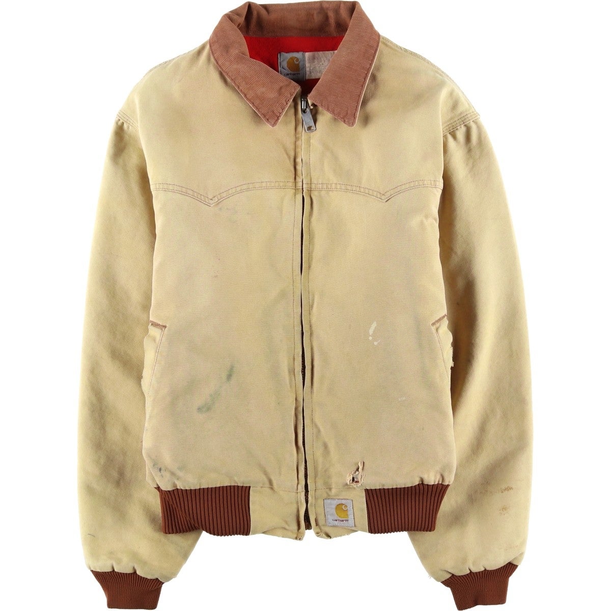 古着 80年代 カーハート Carhartt ダックベスト USA製 メンズM相当