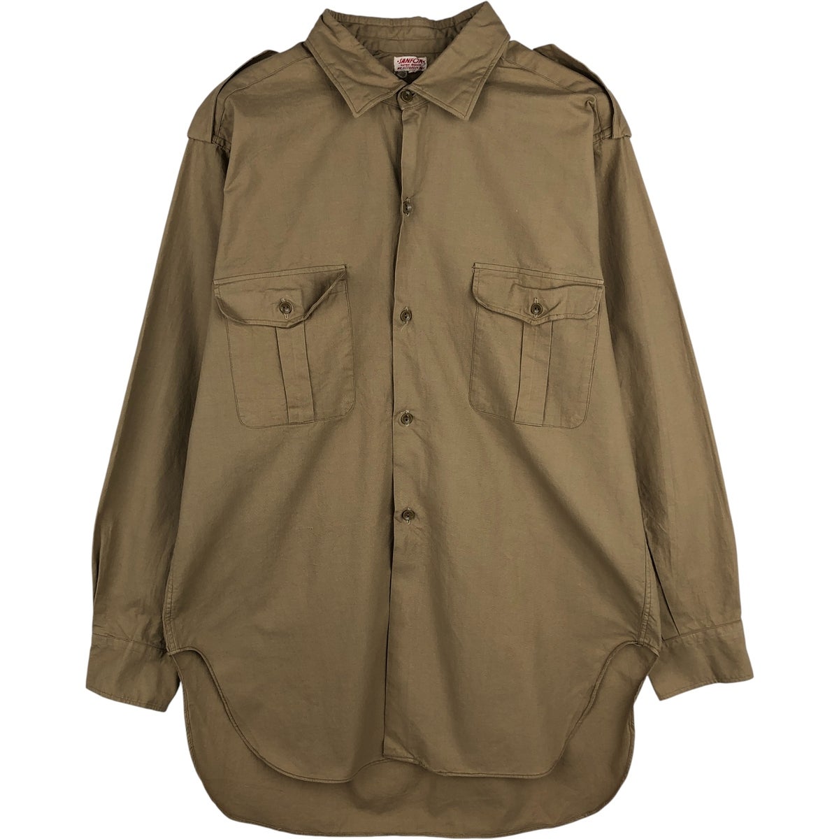 古着 クイックシルバー QUIKSILVER 長袖 ポロシャツ メンズL相当