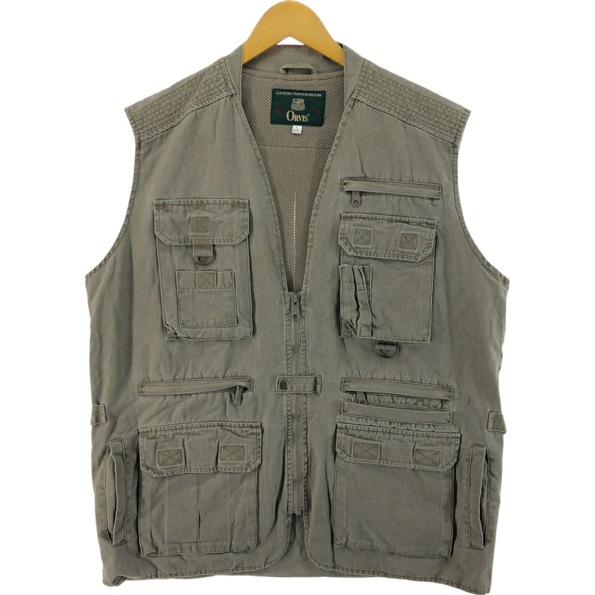 古着 80年代 オービス ORVIS フィッシングベスト メンズL相当