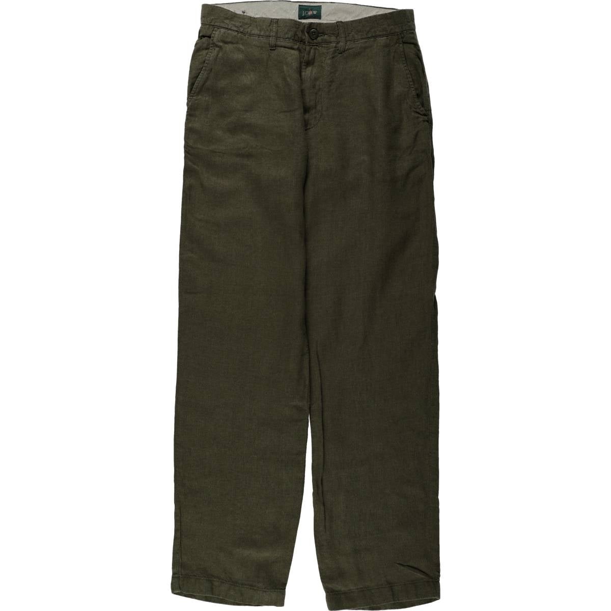 古着 90年代 ジェイクルー J.Crew ツータック リネンパンツ スラックス