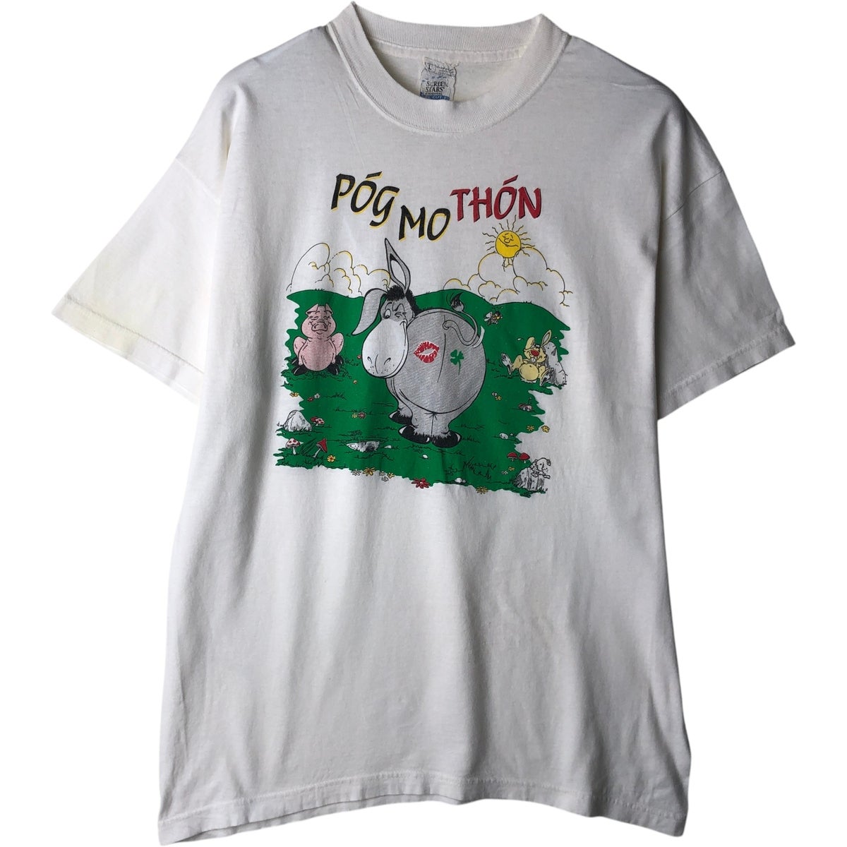 古着 80年代 スクリーンスターズ SCREEN STARS プリントTシャツ メンズ