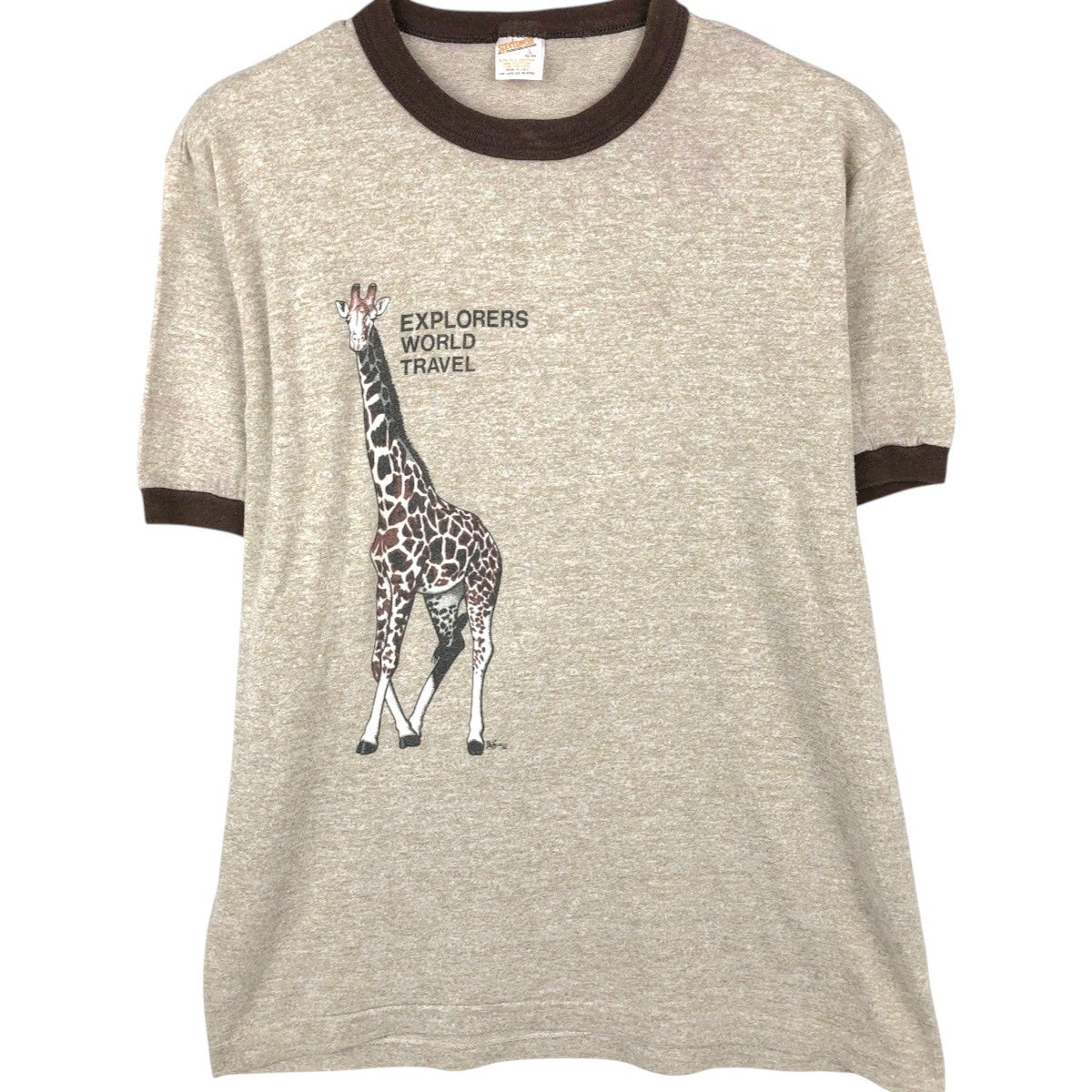 古着 90年代 PREMIER SPORTSWEAR ボーダーTシャツ USA製 メンズL相当