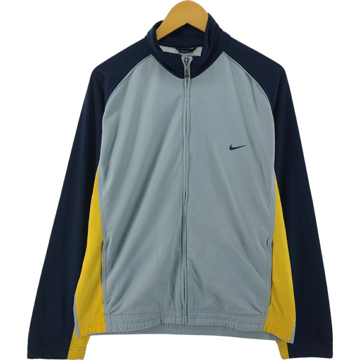 古着 90年代 ナイキ NIKE 襟付き ハーフジップ ジャージ トラック