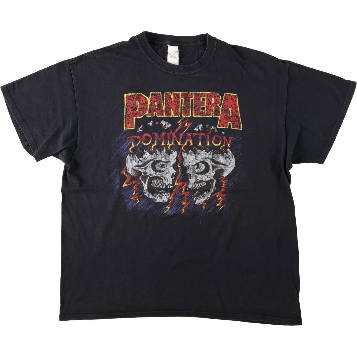 古着 00年代 ギルダン GILDAN PANTERA パンテラ 蛇柄 パイソン柄