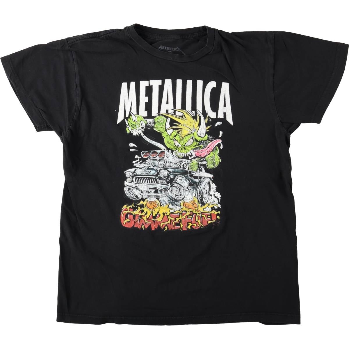 古着 METALLICA メタリカ ロンT バンドTシャツ バンT メンズM相当