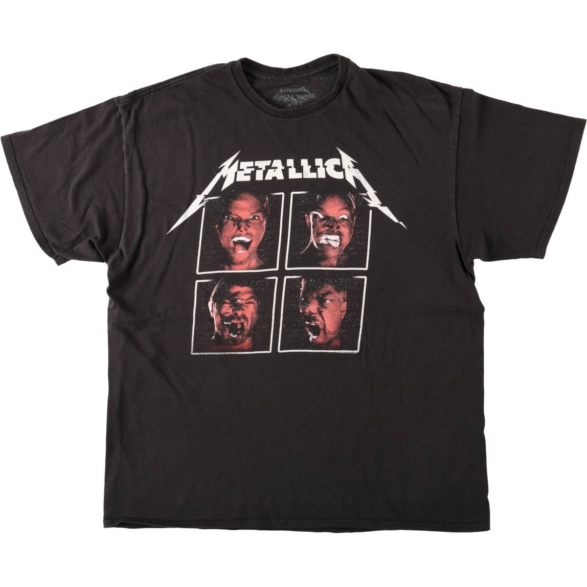 古着 Metallica メタリカ バンドTシャツ バンT メンズXL相当