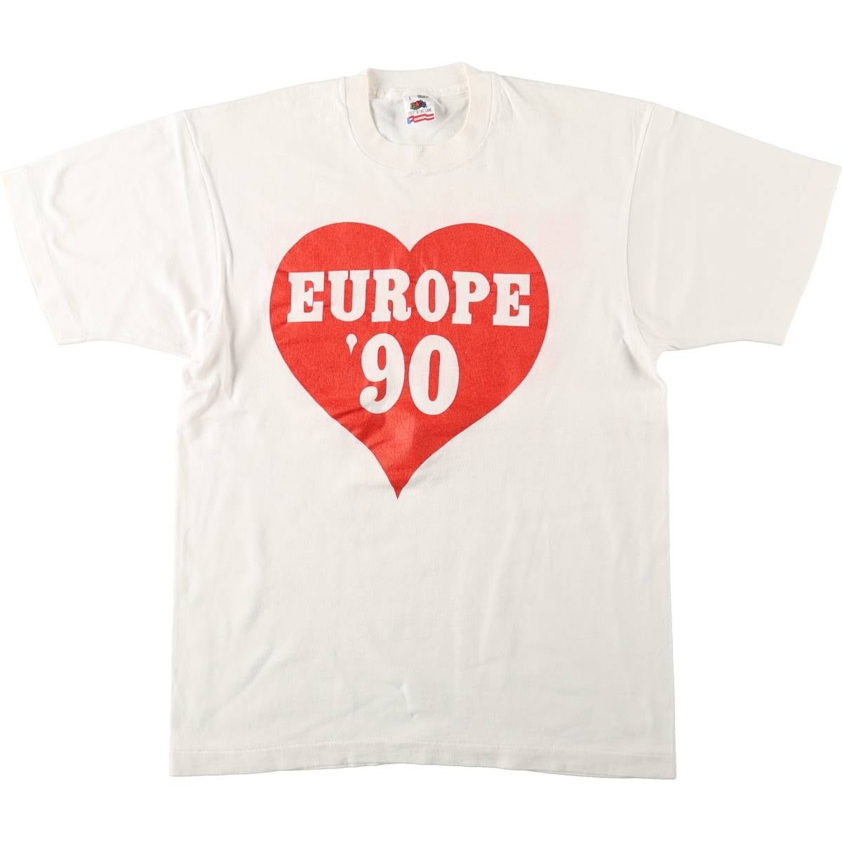 古着 90年代 フルーツオブザルーム FRUIT OF THE LOOM プリントTシャツ