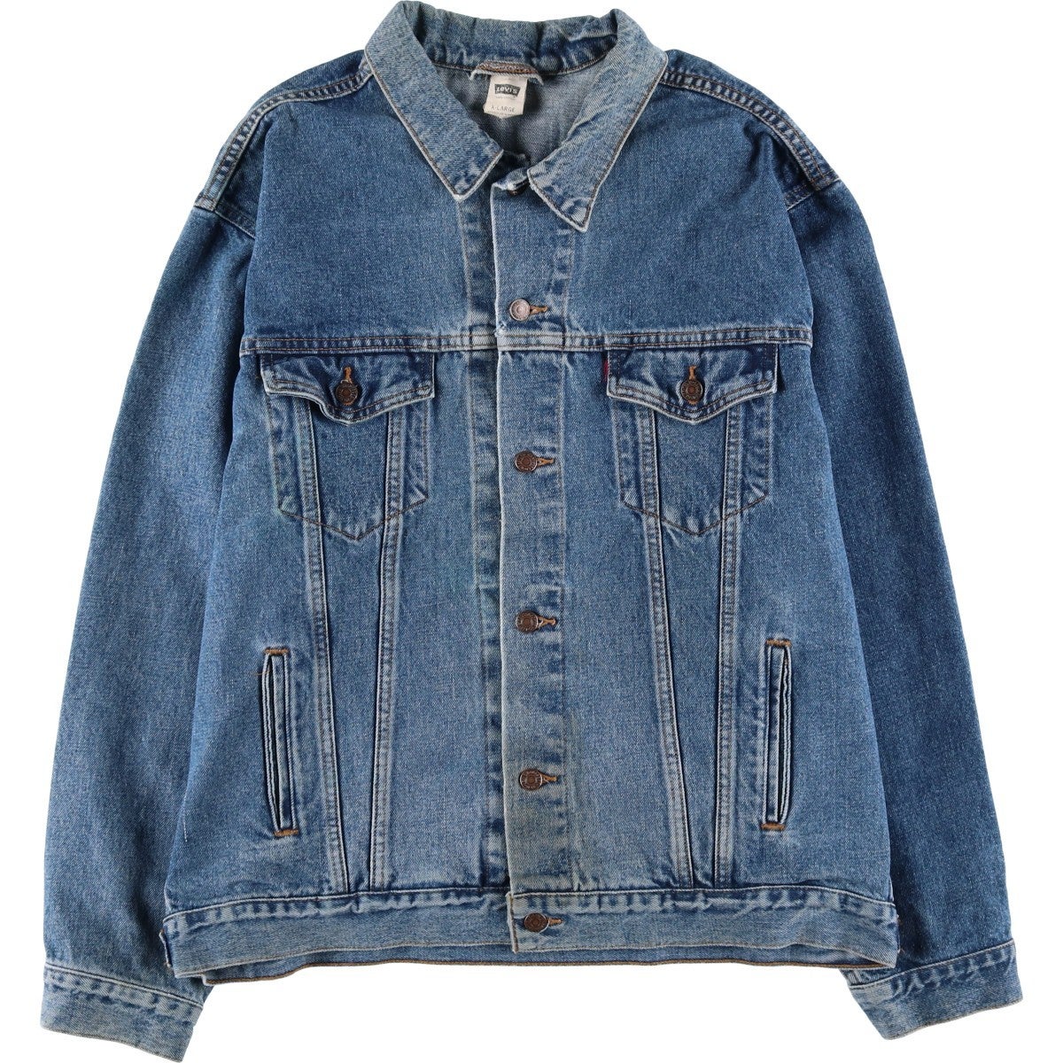 古着 90年代 リーバイス Levi's 70503-0414 デニムジャケット Gジャン メンズXL相当 ヴィンテージ/eaa618204 古着 90年代 リーバイス Levis 70503-0414 デニムジャケット Gジャン