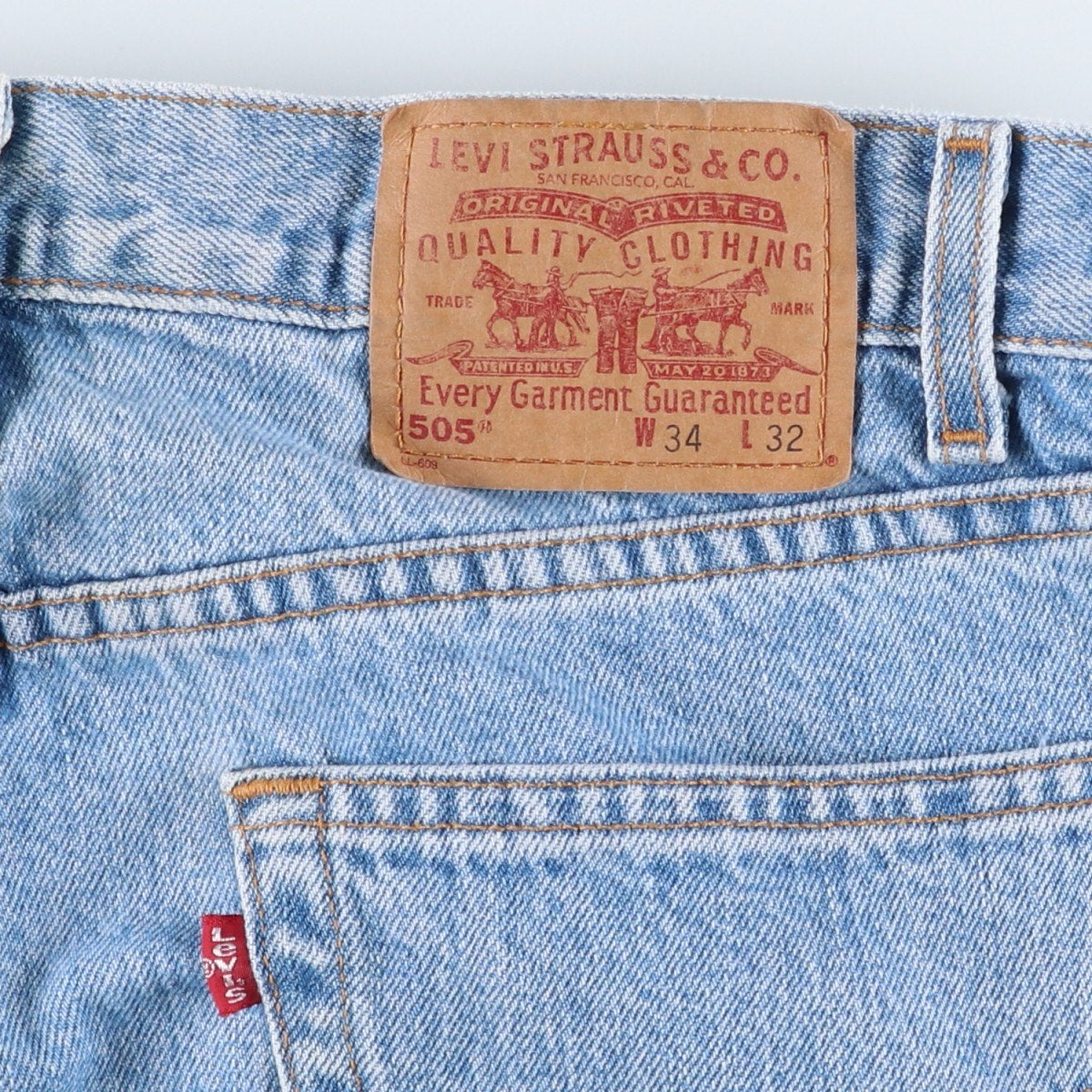 古着 90年代 リーバイス Levis 505-4834 REGULAR FIT STRAIGHT LEG