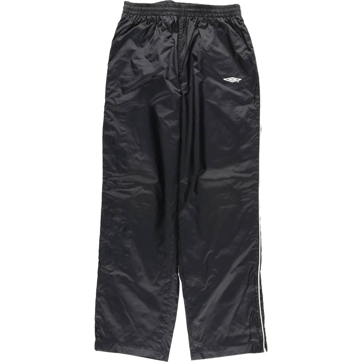 パンツ 古着 90s UMBRO アンブロ XL ナイロン 黒 フリース 美品 古着 90年代 アンブロ UMBRO ウォームアップパンツ ナイロンパンツ