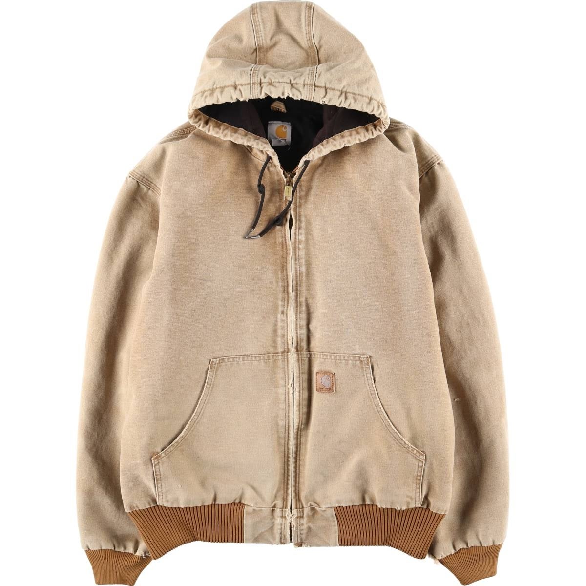 古着 カーハート Carhartt アクティブジャケット 中綿入り ダック