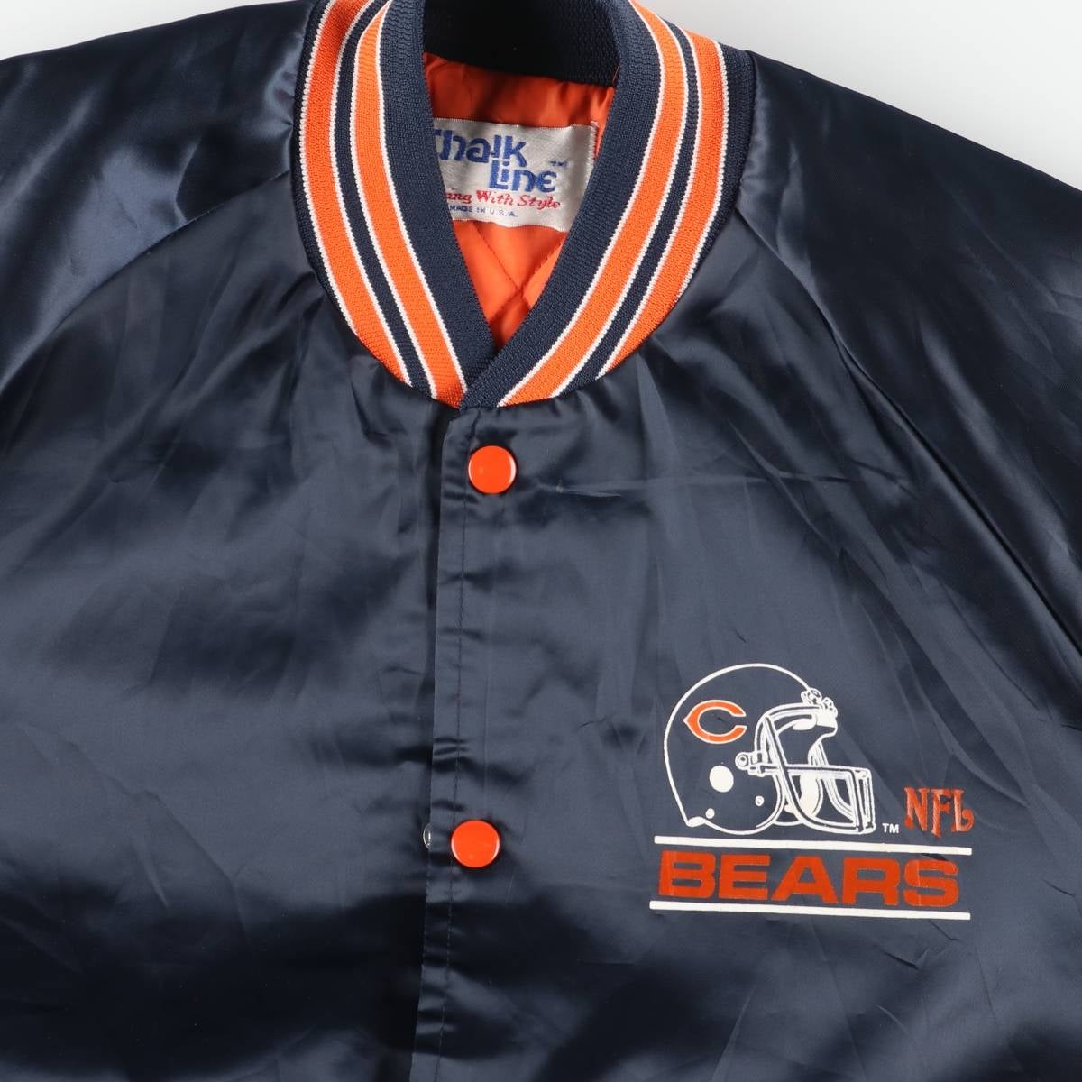 古着 80～90年代 Chalk Line NFL CHICAGO BEARS シカゴベアーズ 中綿